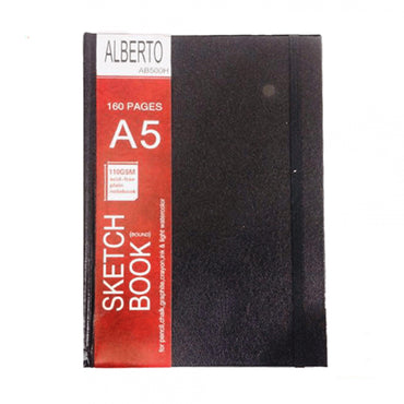 Alberto A5 Sketchbook 160gsm For Artist The Stationers